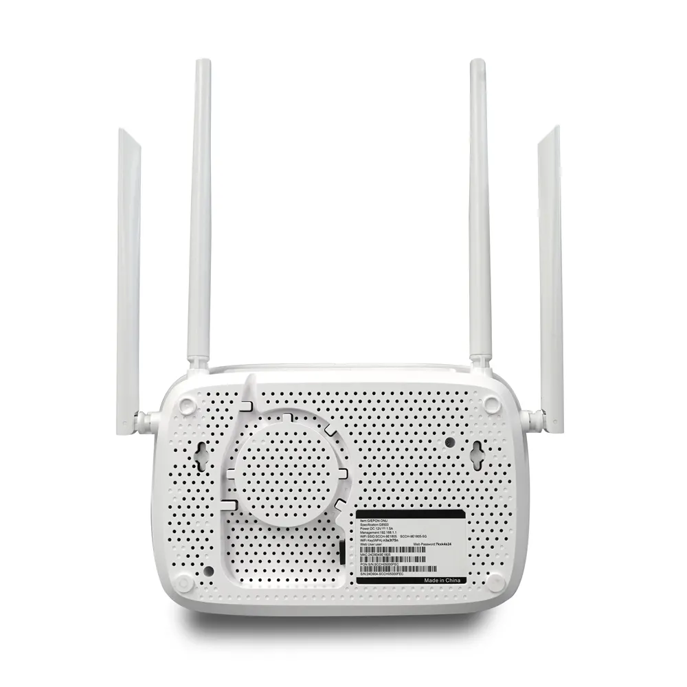 ONU modem with wifi 6 router