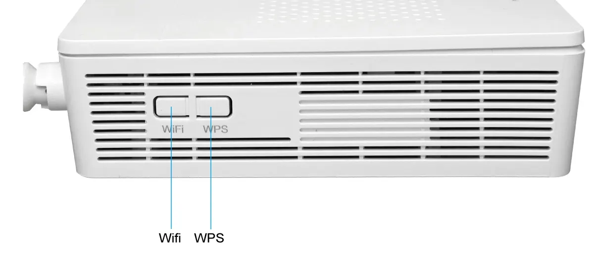 ftth wifi6 ONU router buttons